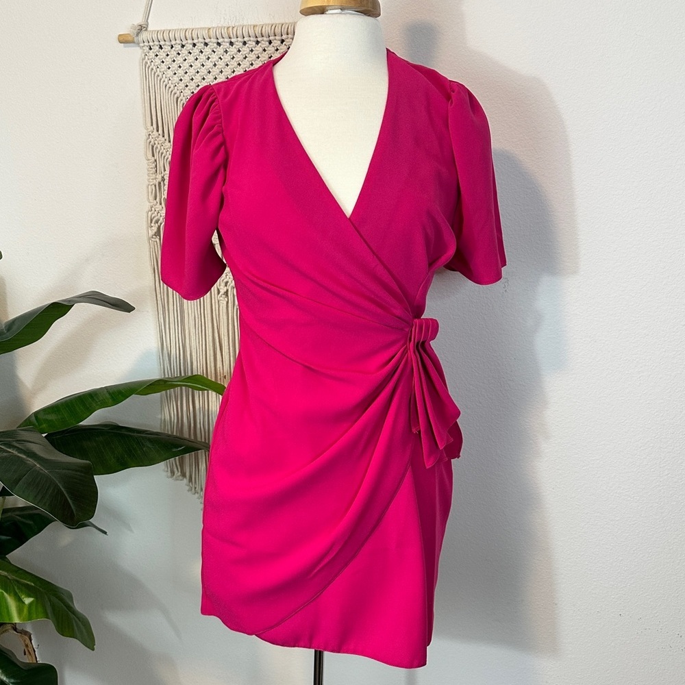 ASOS | Pink Wrap Dress